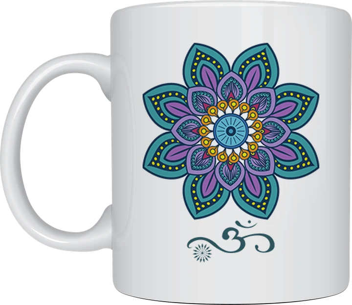 Mandala Om mug
