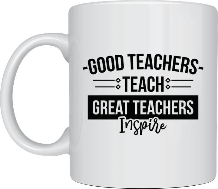 World's best teacher mug - Great Teachers Inspire
