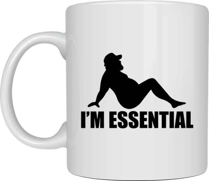 Trucker travel mug - I'm Essential Truck Driver